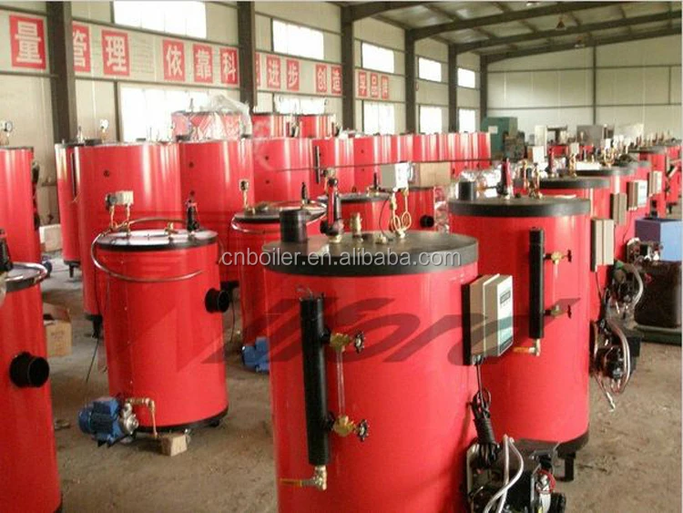 Industrial 200kg gas oil fired steam boiler
