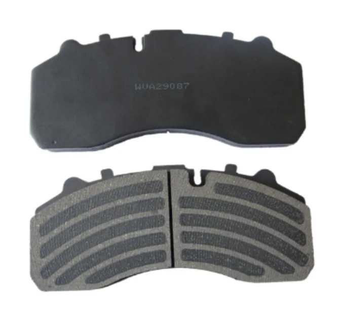 WVA 29087 D1203 Premium Quality Wholesale Heavy Duty Bus Truck Brake Pads With Emark R90 For BENZ Truck Mp2 Actros