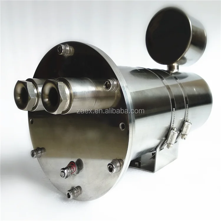 
CCTV camera Explosion proof enclosure housing with infrared lights for night vision 