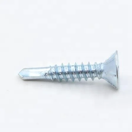 Phllips Ribs Flat Head zinc plated, Self Drilling Screw C1022
