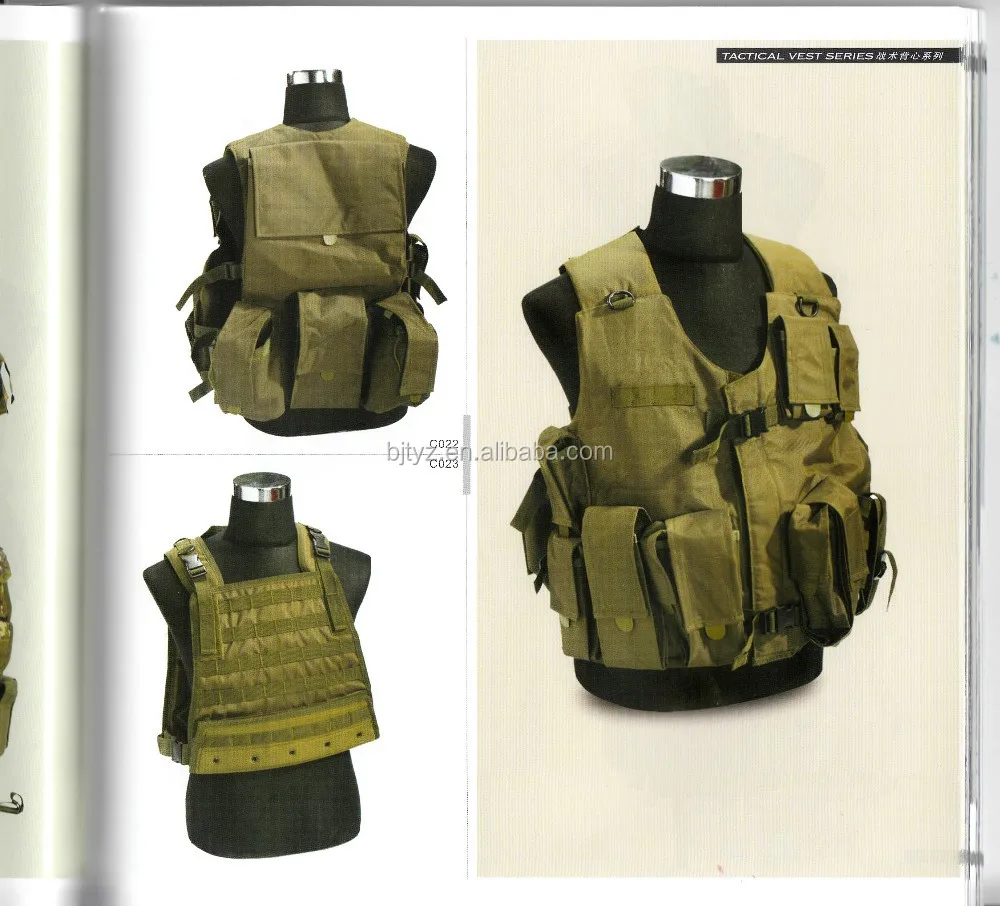 NIJ IV Bulletproof Vest Ballistic Body Armor Carrier