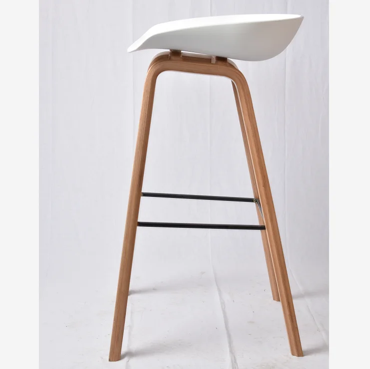 Beautiful plastic PP stool adjustable height popular fashionable bar chair modern stools bar chairs