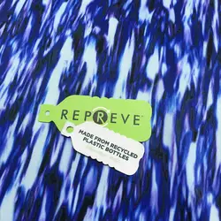 Quick Dry Fit Breathable 90 Polyester 10 Spandex Recycled Plastic Bottle Printed Single Jersey Fabric
