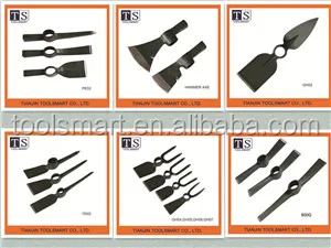 Garden Wood Handle Steel Pick Head P402