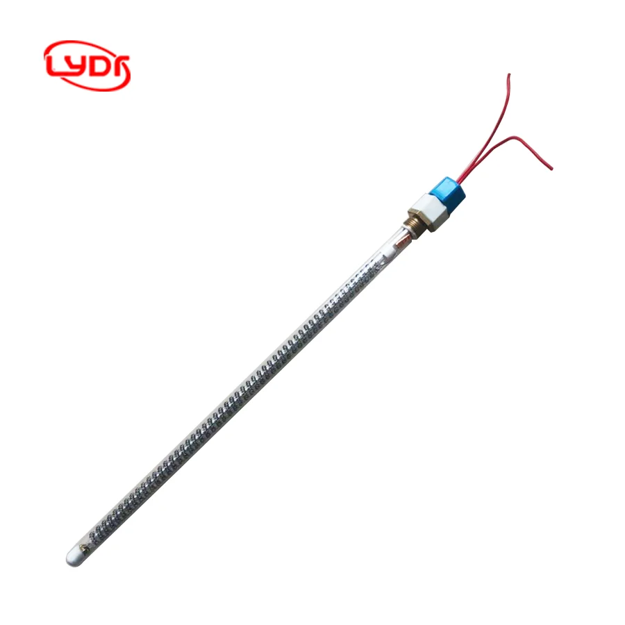 LYDR  220v 1500w quartz tube heating element, infrared quartz heating tube  for solar
