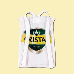 Promotion custom size cotton beach towel bag with logo printed