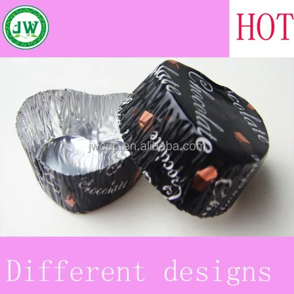 
aluminum colorful foil cups chocolate packaging,chocolate mold 