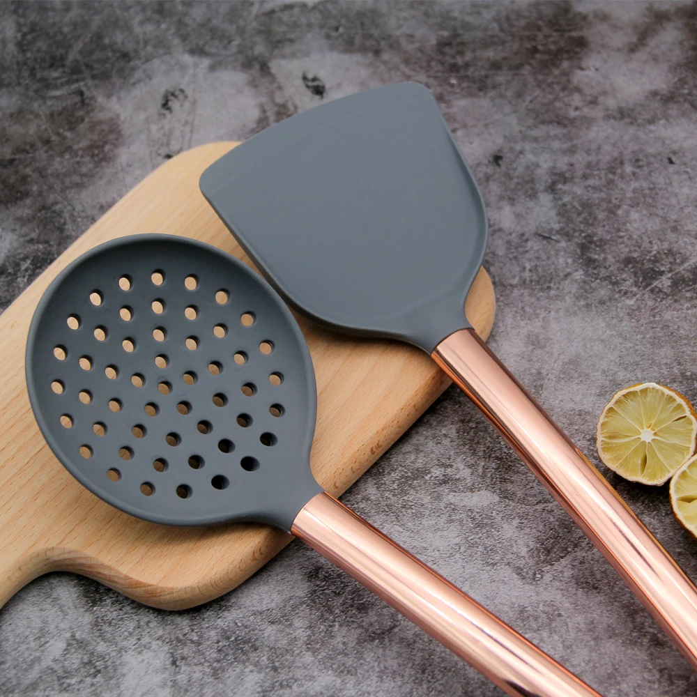 kitchen accessories home and kitchen cookware sets Cooking Set Utensils  Stainless Steel Silicone Utensil Cookware Sets