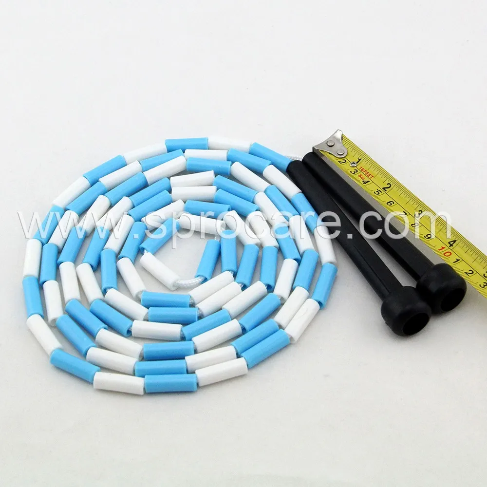Jump Rope with Plastic Beaded Segmentation,Segmented Jump Rope SP-JR23