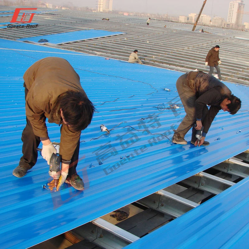 Colombia new design anti-uv large profile 2.5mm upvc/pvc roof