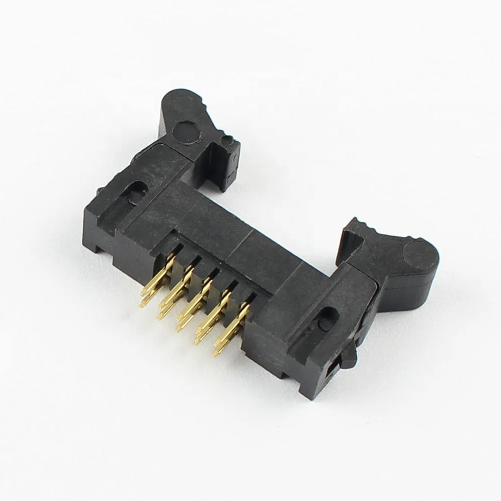 
OEM Ejector header connectors Pitch 2.54mm 2x5 Pins SMT Right Angle Type PCB board Plating Gold or Tin Customized service 