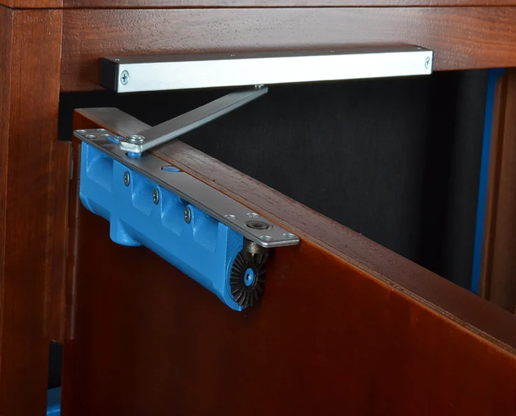 High Quality Cast Iron Concealed Sliding CAM Action Door Closer Image Max 80kg  two way door closer