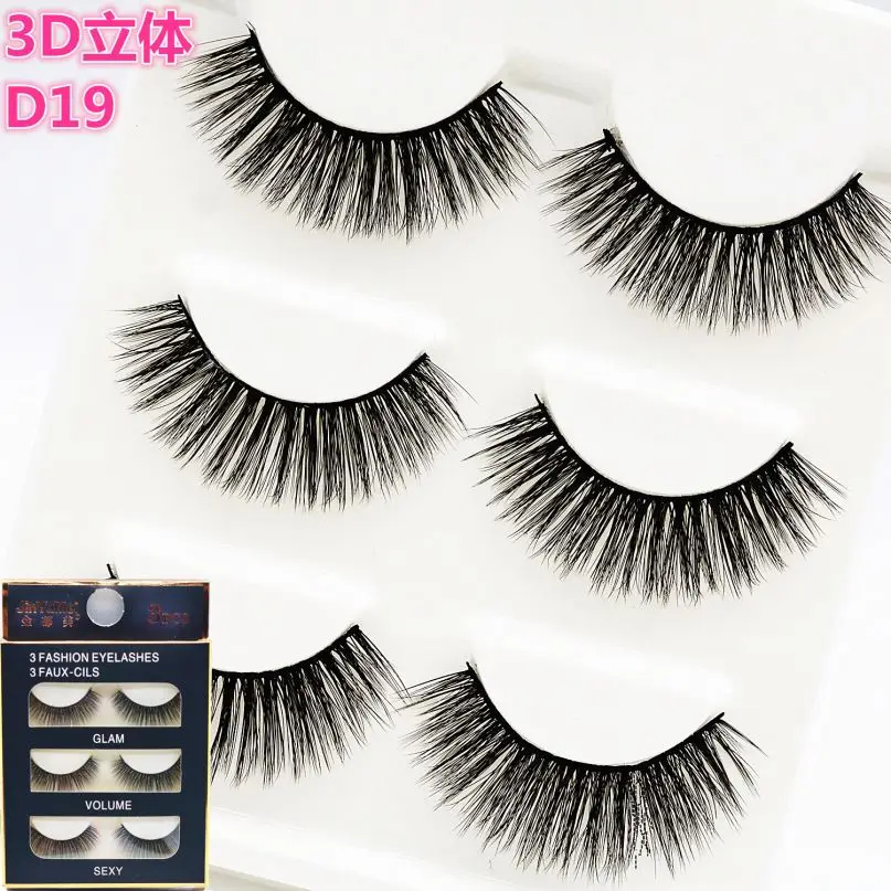 Factory supplying 3D mink eyelashes dispensers 25mm