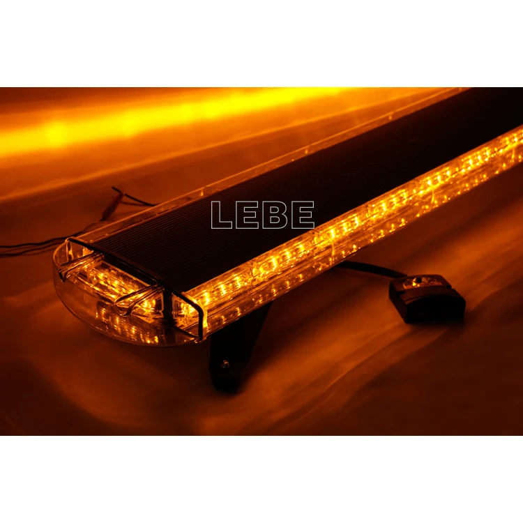 Led light bar emergency polices car light dual color warning light