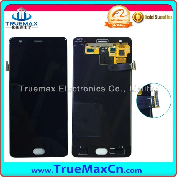 Горячий Продавать ЖК-Экран для Oneplus 3 ЖК-ДИСПЛЕЙ С Сенсорным Дигитайзер Ассамблеи