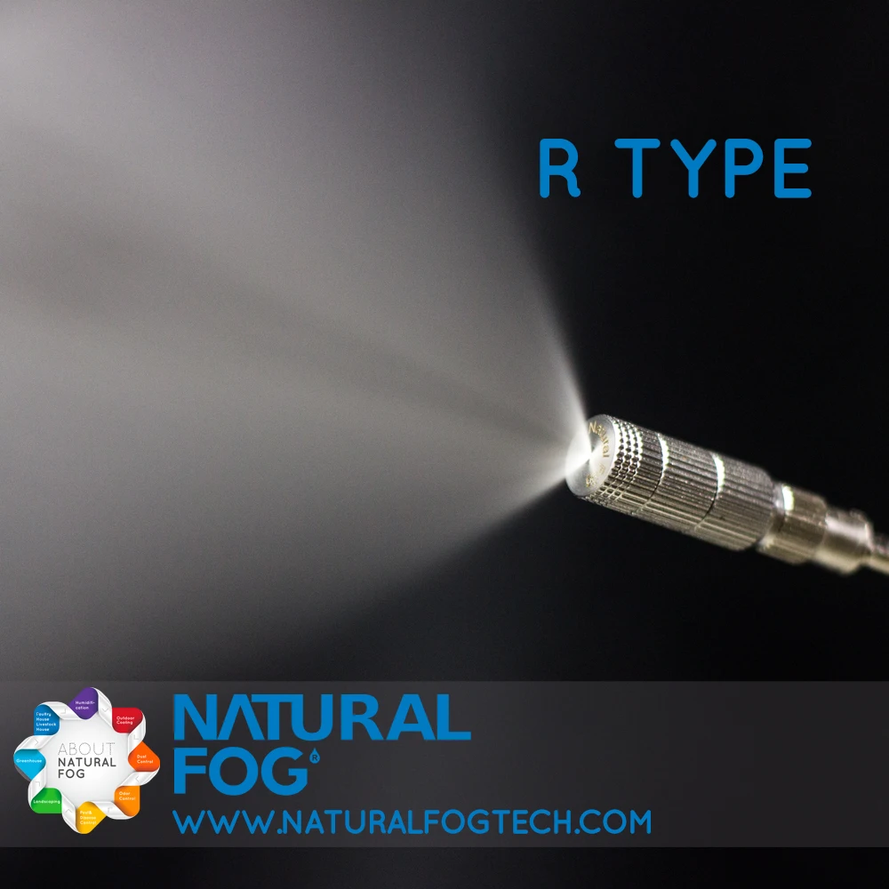 Taiwan Natural Fog Cleanable Mushroom Growing Stainless Steel Sprayer Nozzle