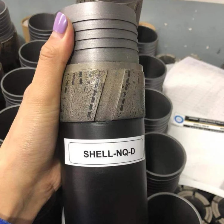 BQ NQ HQ PQ impregnated reaming shell