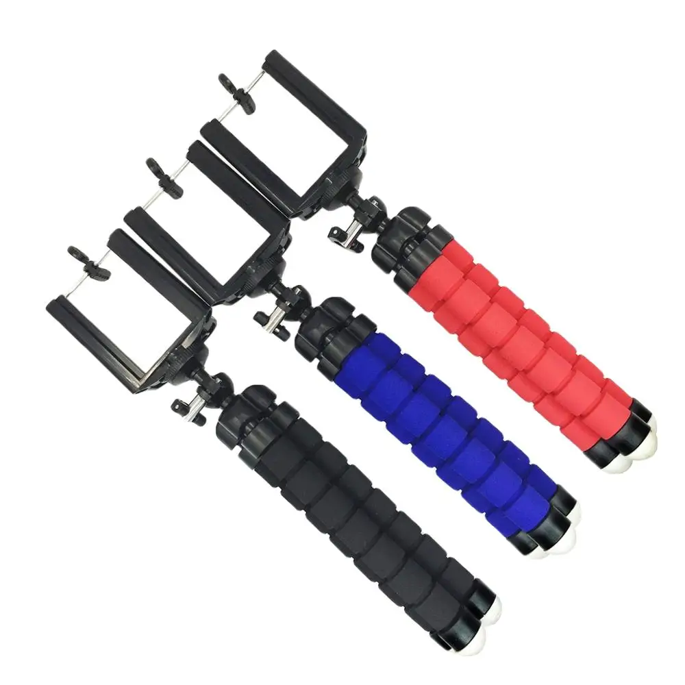 Tripod Stand Mini Flexible For Camera Mobile Phone Flexible Octopus Sponge Tripod Bracket for Smart Phone