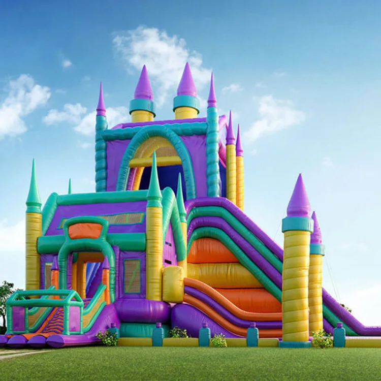 
Factory direct jumping pirate ship inflatable castle obstacle fun inflatable jumping castle 