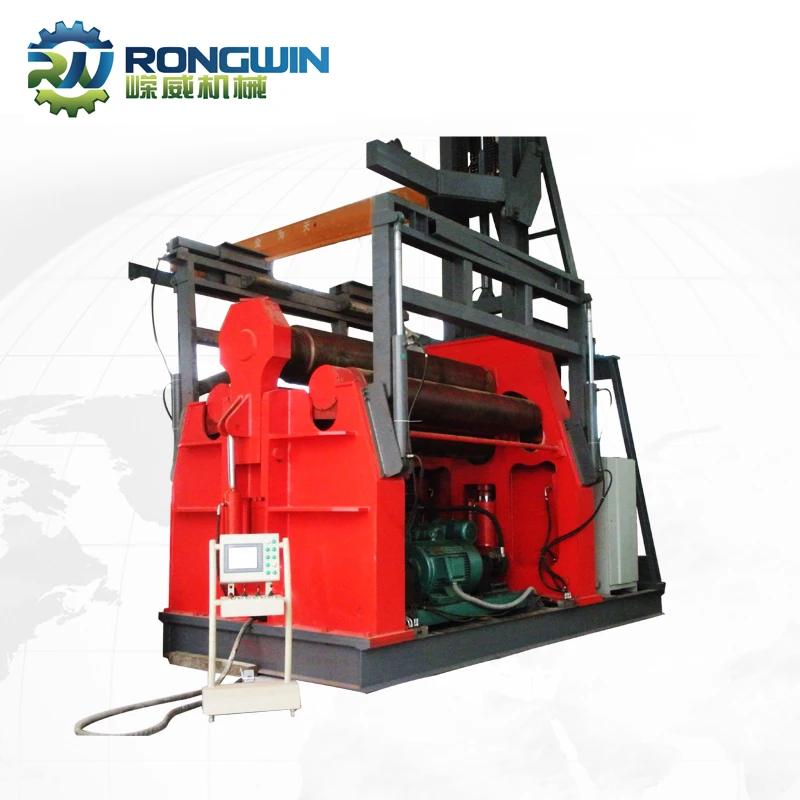 Cnc steel rolling machine bending roll machine