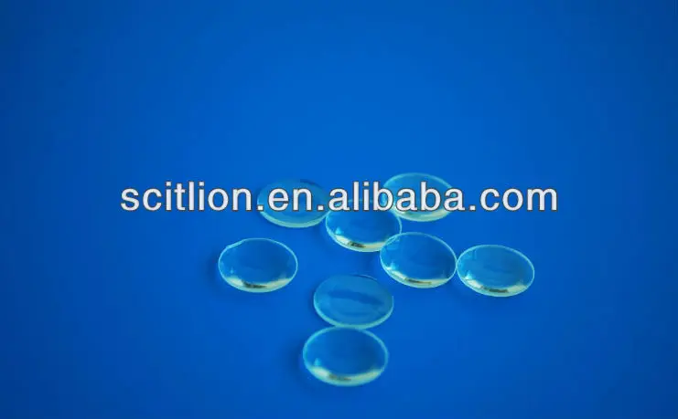 CaF2, MgF2, BaF2, LiF lens blank