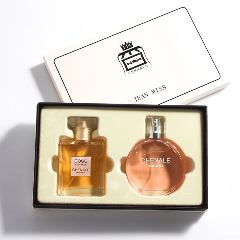50ML x 2 ladies gift box set lawomen perfume accept OEM/ODM