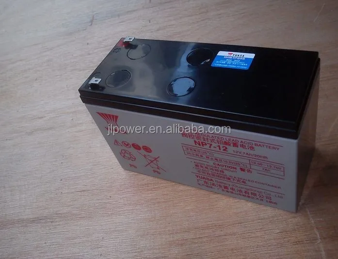 high quality NPW36-12 yuasa battery 12v 7ah yuasa battery agm NP7-12 yuasa battery