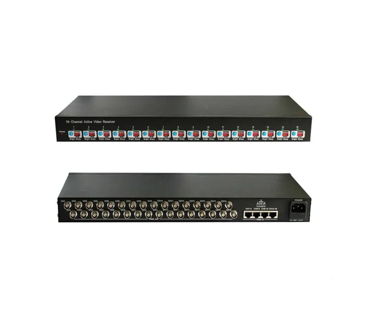 
16 channel long distance HD active utp video balun HY-1611R 