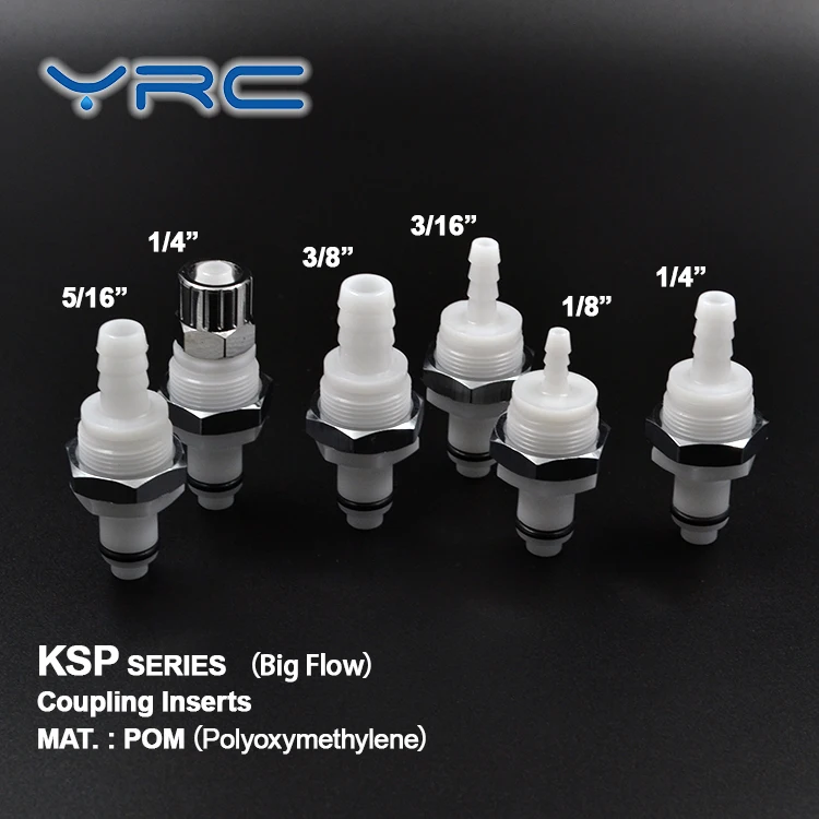 High quality plastic mini female & male threaded coupling