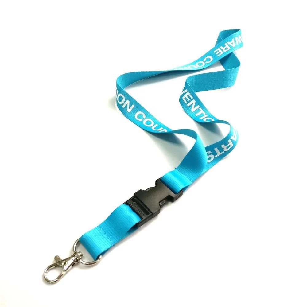 
Cheap Custom logo printed polyester lanyard/no minimum order neck lanyard 