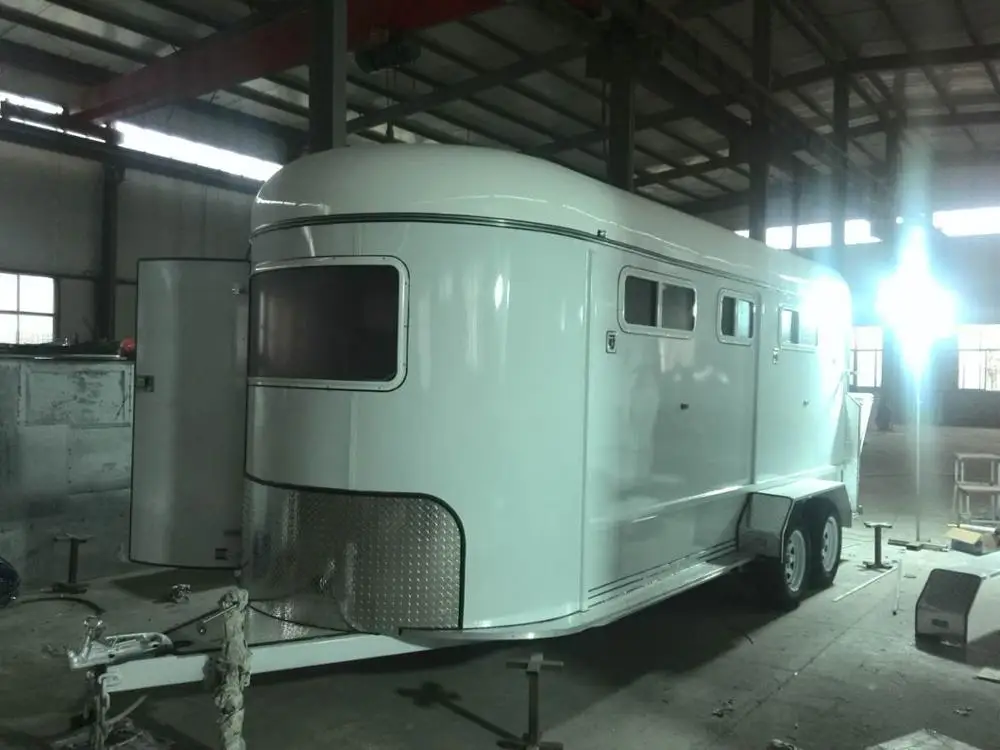 Competitive price miniature horse trailer float trailer for horse