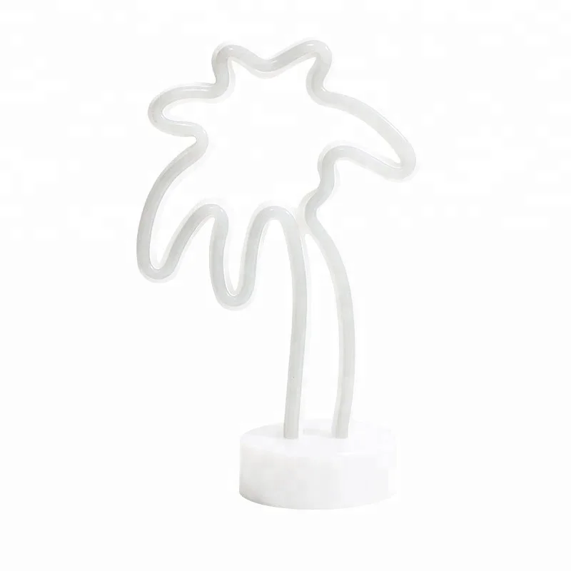 Palm Tree LED Neon Table Lamp
