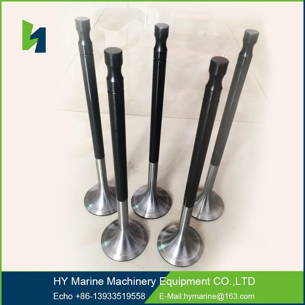 hot sell ship motor spare parts exhaust valve spindles diesel marine engine valves S60MC
