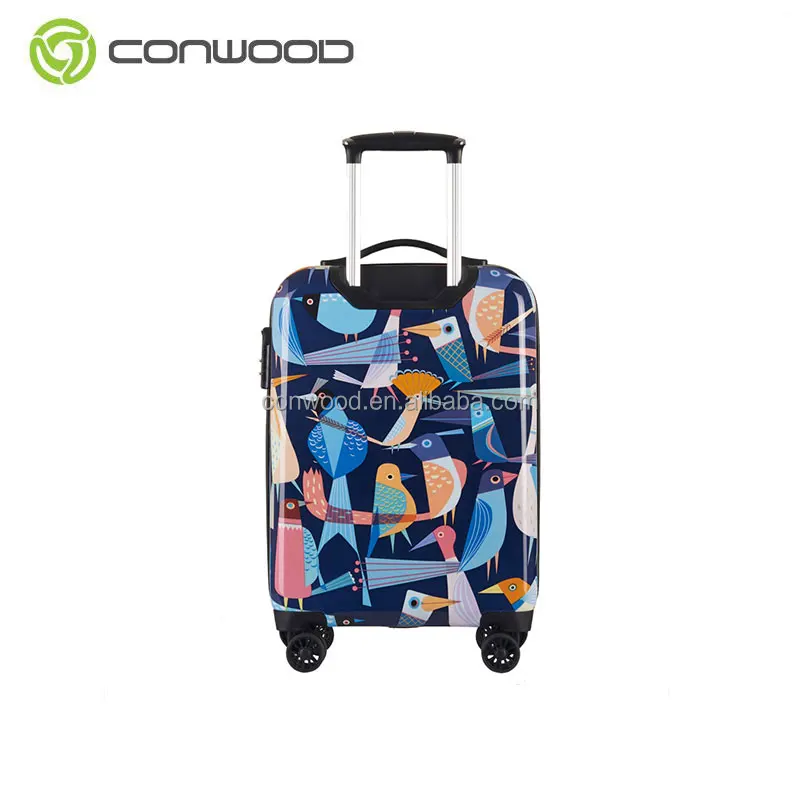 Trolley Suitcase Luggage Carry on Suitcase Wholesale Hard Plastic Luggage Abs Pc for Business Carton Spinner Unisex Modern