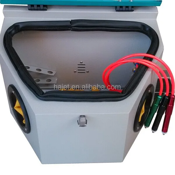  220 В Стоматологическая пескоструйная обработка машина для ювелирных изделий с 3 ручками