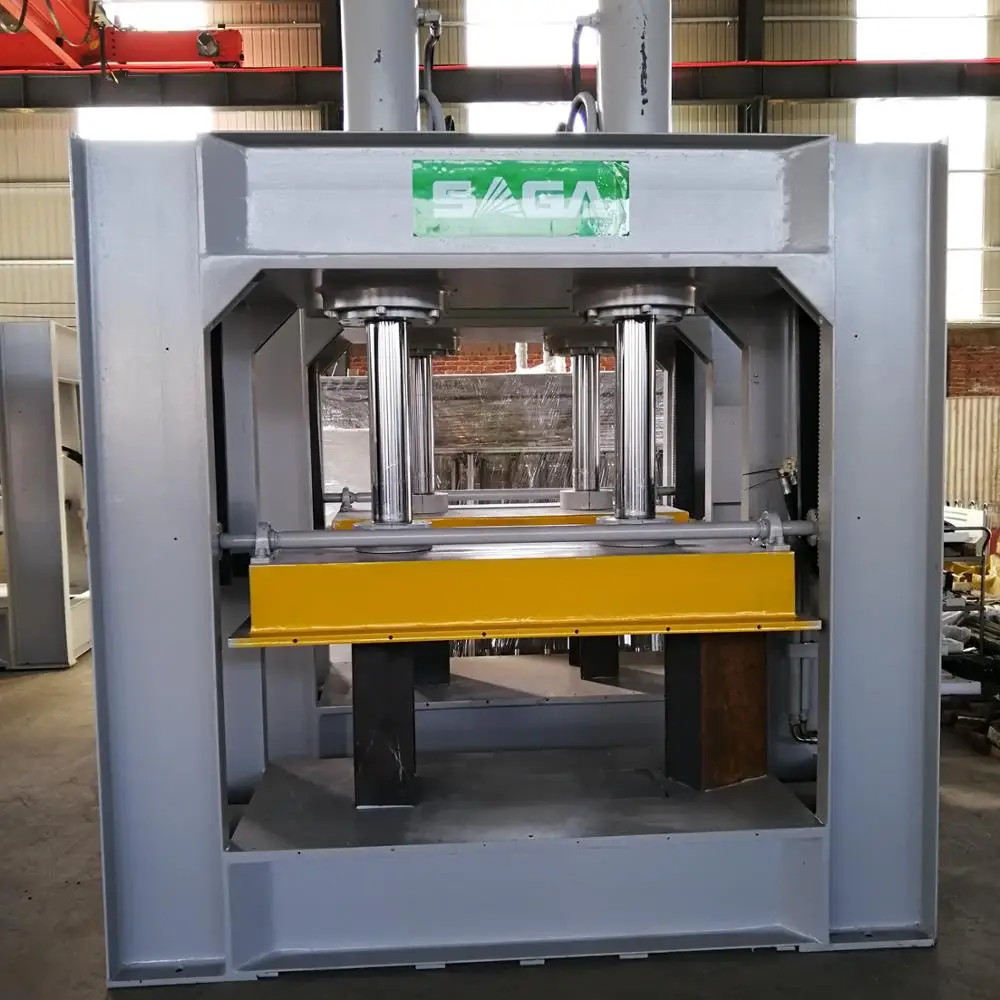 SAGA Wood Curved Machine HF Plywood Bending Hot Press YX80-SA