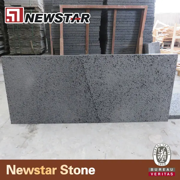 
Cut to size basalt tile black lava bricks for garden 