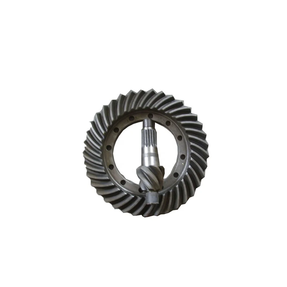 Customized High precision steel crown wheel and pinion gear bevel gear China Manufacturer