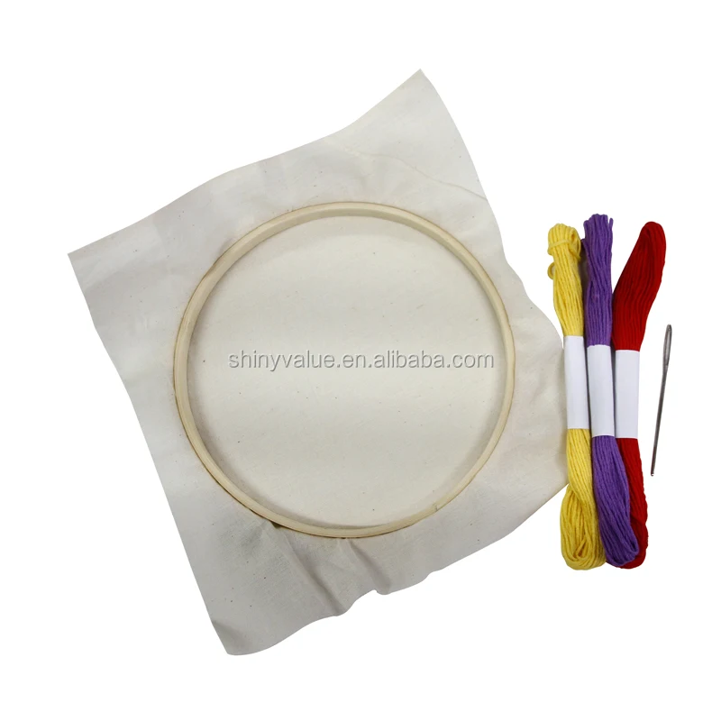 DIY embroidery Bamboo embroidered kits