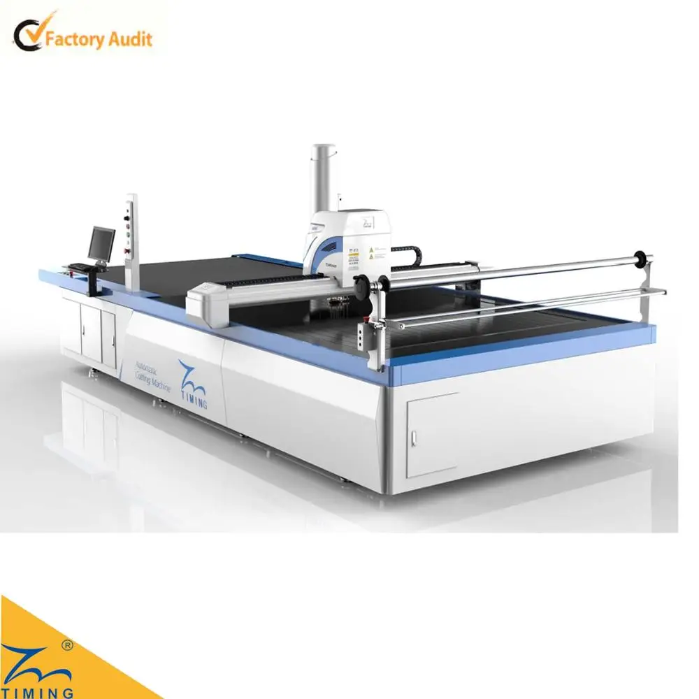 
Automatic Computer Fabric Cutting Machine New Year Promotion Price 