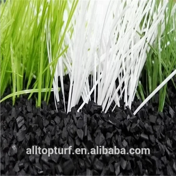 Natural Black rubber granules infill for artificial grass sports fields