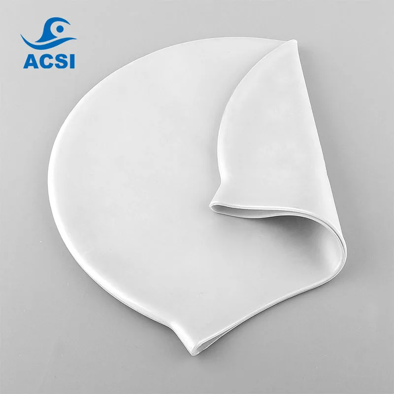 Простая силиконовая шапочка для плавания, шапочка для плавания с индивидуальным логотипом