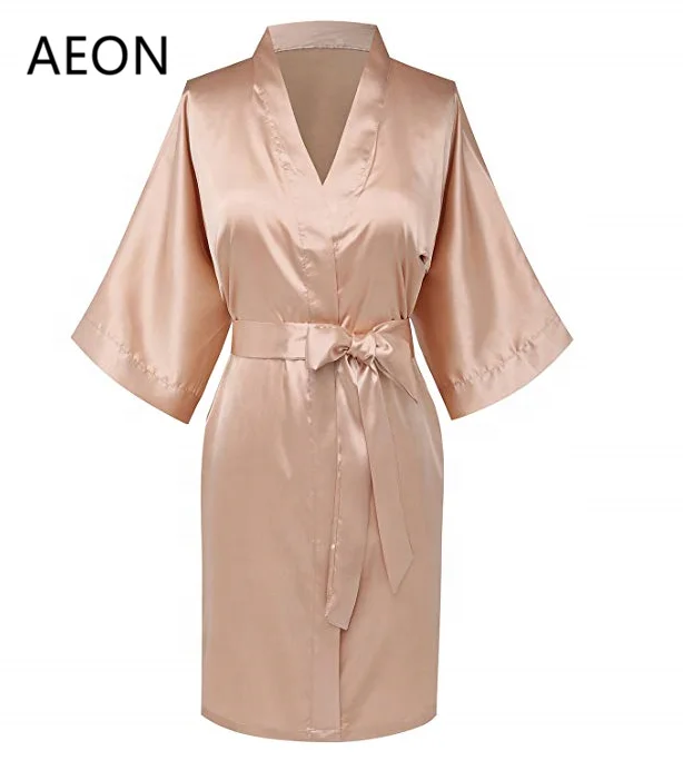 Женское простое короткое кимоно для подружки невесты, свадебное кимоно для вечеринки, доступно 30 цветов, подарок для подружки невесты