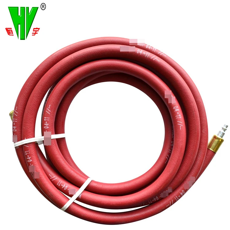 Black high pressure hydraulic steam hose