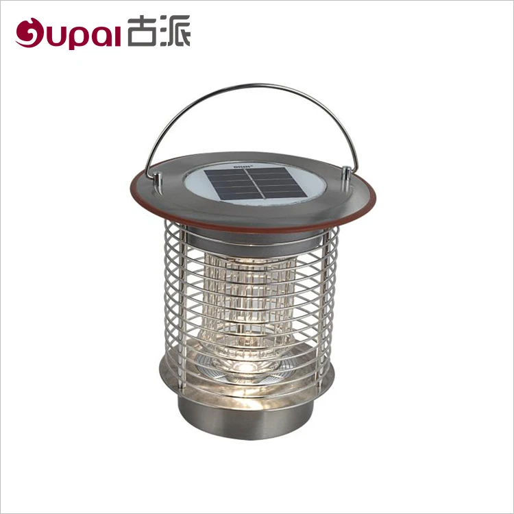 
Solar Powered Bug Efficient Zapper Light LED Insect Fly Moths Repellent Trap Solar Anti Mosquito Killer Lamp for Outdoor Use 