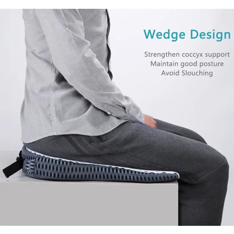 
Ergonomic Wedge Shape Extra Firm Car Seat Cushion 