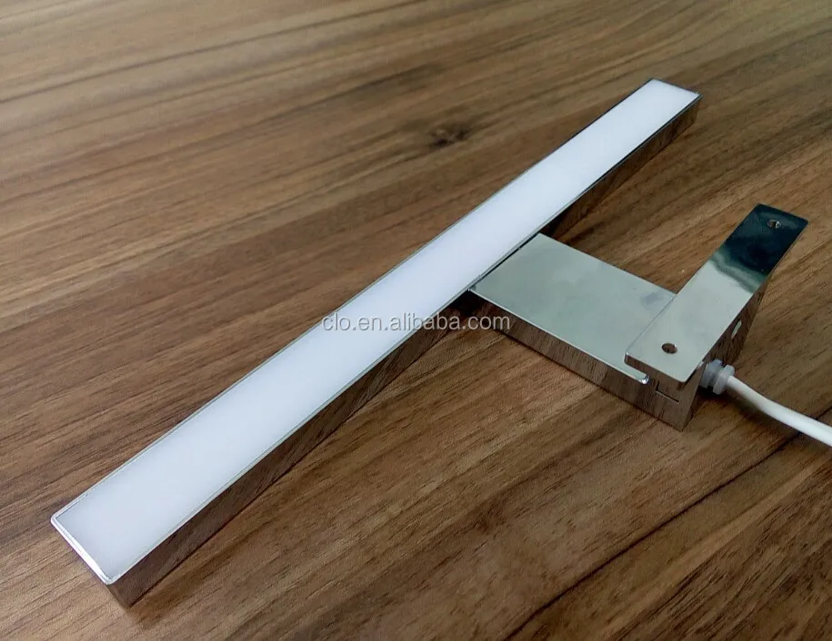 CE ROHS TUV 220V input Fashion italy design Best Value IP44 CHROME 5W LED mirror for bathroom