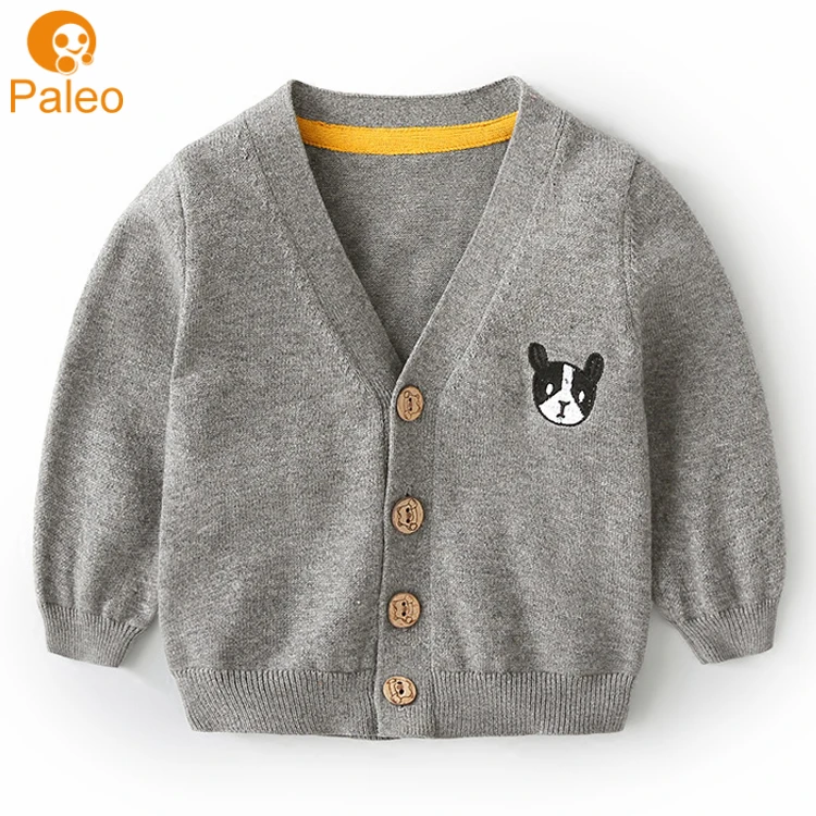 
OEM ODM Factory Buttons down woolen sweater Newborn Baby Knit Cardigan 