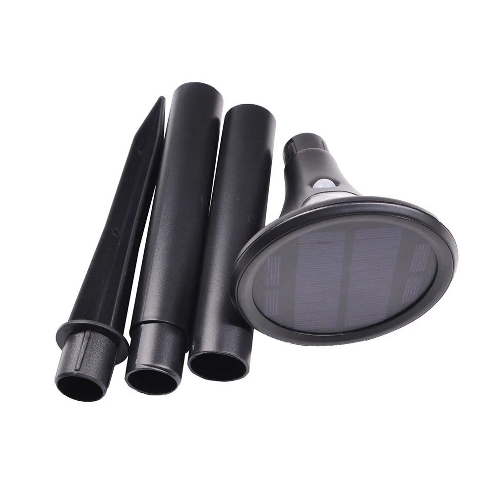 spike solar power spot garden light LED IP65 outdoor stick motion sensor solar LED garden light