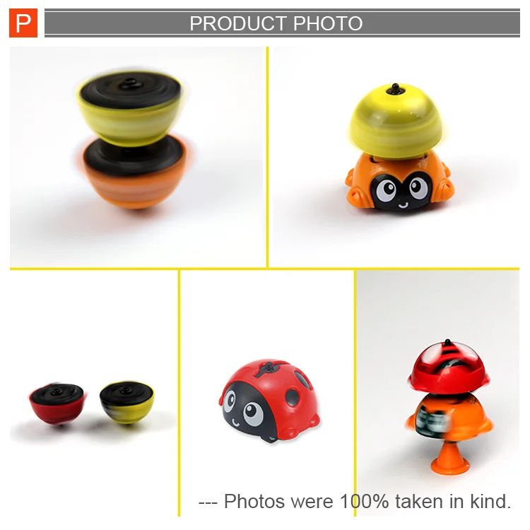 EPT New Item kids funny battle toy spinning top toy gyro bug toy for sale
